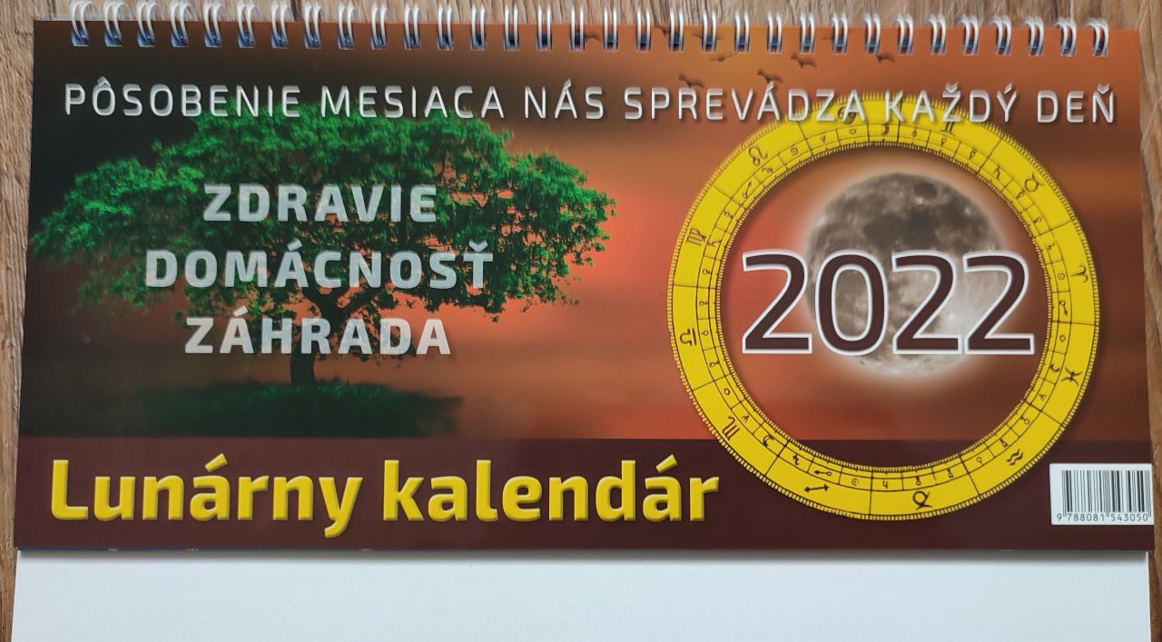 Lunrny kalendr 2022
